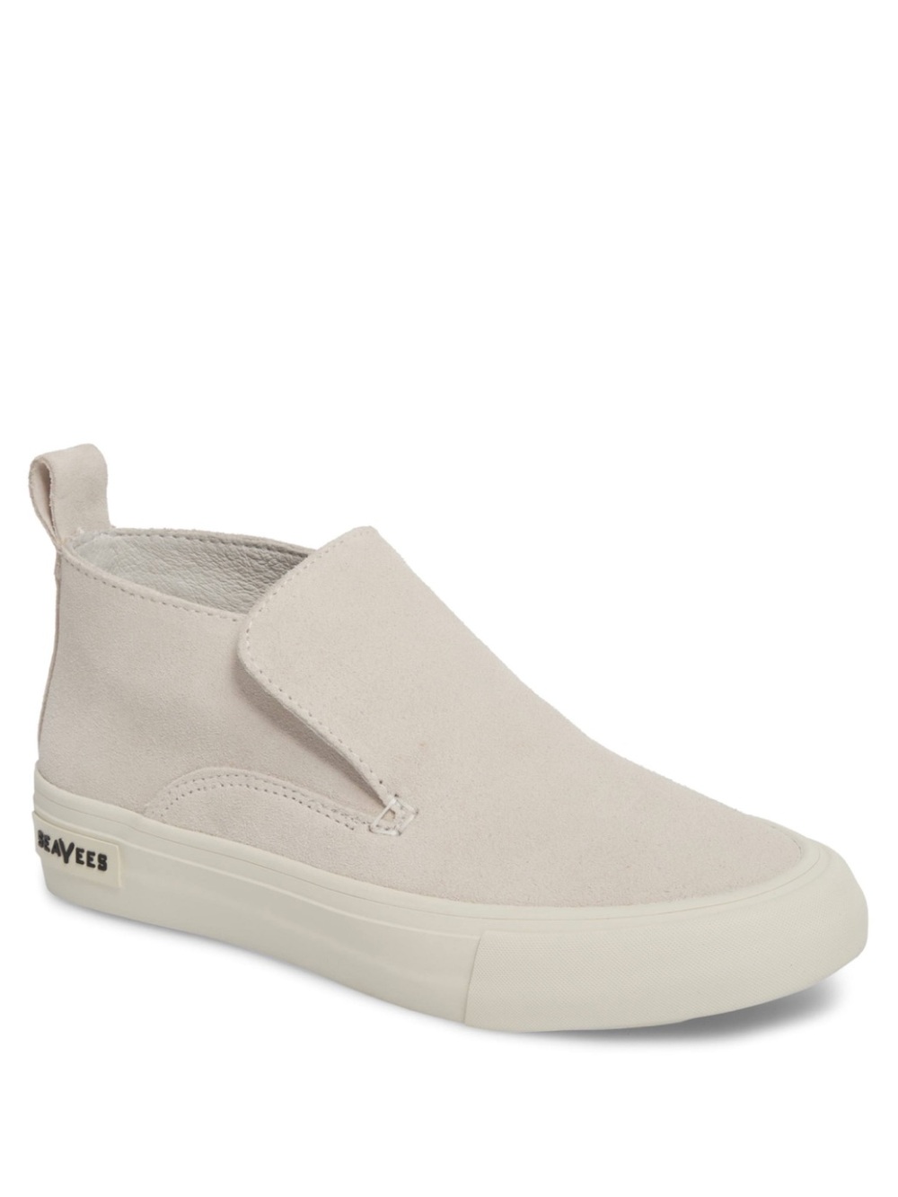 SeaVees Suede Slip-On High-Top Sneakers